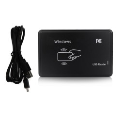 Четецът на карти е RFID 125 кHz  без драйвер